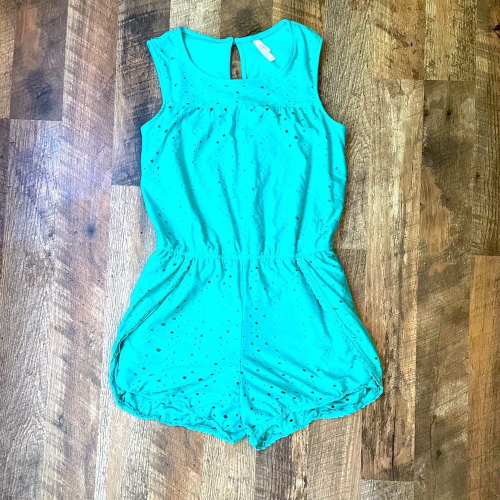 Turquoise romper